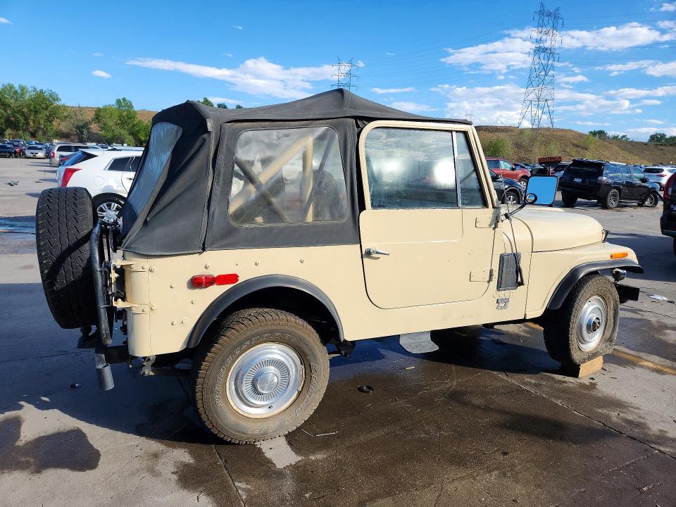 Photo 3 from auction – 1976 JEEP CJ-7 with VIN J6F93AA056863