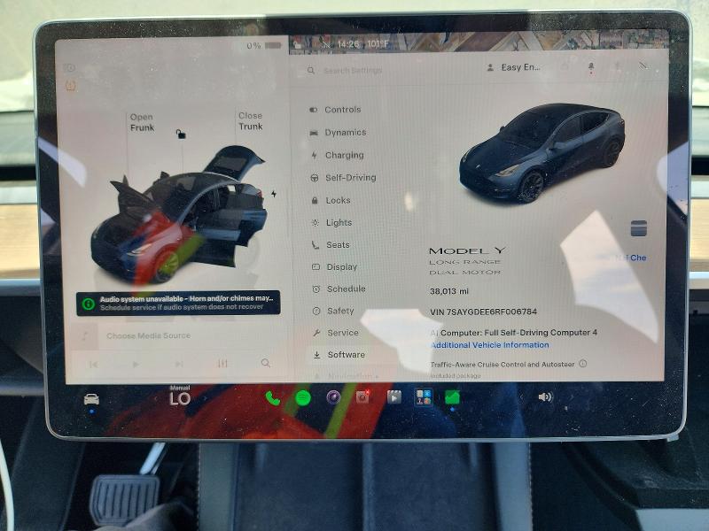 Photo 9 from auction – 2024 TESLA MODEL Y with VIN 7SAYGDEE6RF006784
