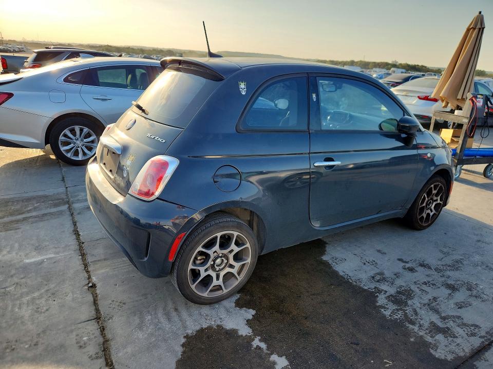Photo 3 from auction – 2018 FIAT 500 with VIN 3C3CFFKH5JT420931