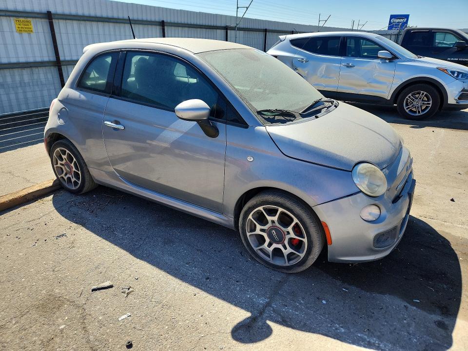 Photo 4 from auction – 2015 FIAT 500 with VIN 3C3CFFBR3FT755962