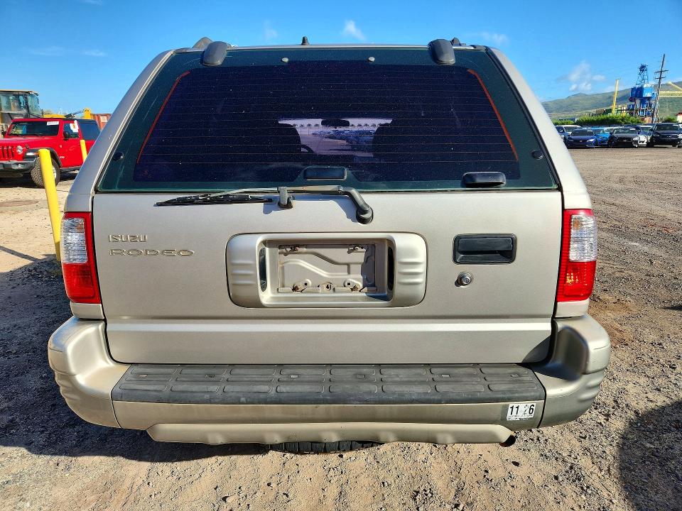 Photo 6 from auction – 2004 ISUZU RODEO with VIN 4S2CK58W244314149