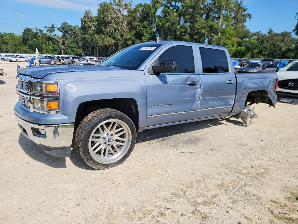 CHEVROLET SILVERADO 2015 with VIN 3GCUKSEC1FG289954 - Photo from auction