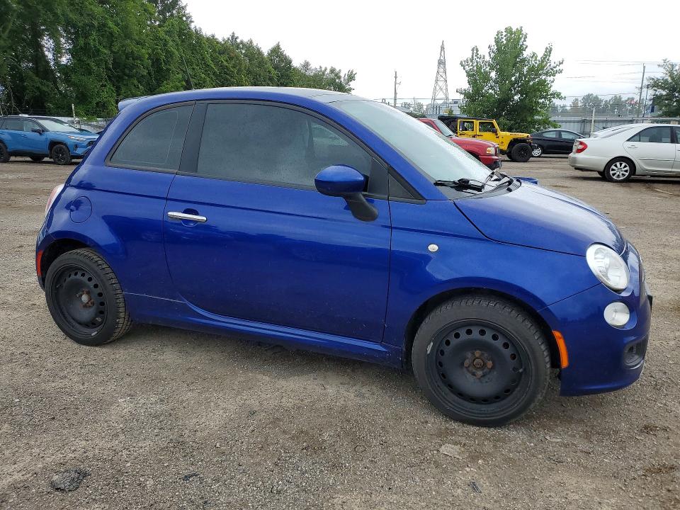 Photo 4 from auction – 2012 FIAT 500 with VIN 3C3CFFBR6CT200872