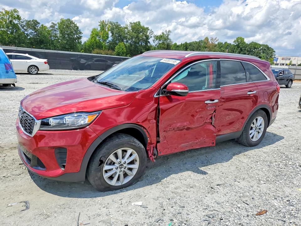 KIA SORENTO 2020 with VIN 5XYPG4A39LG669263 - Photo from auction