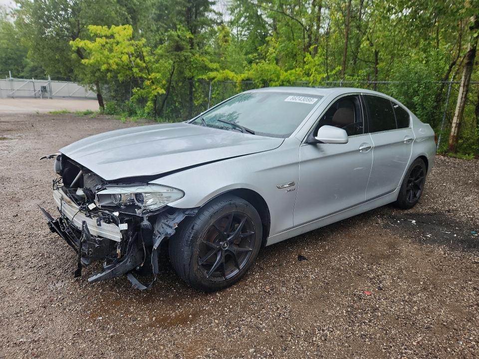 BMW 528 2012 with VIN WBAXH5C51CDW04887 - Photo from auction