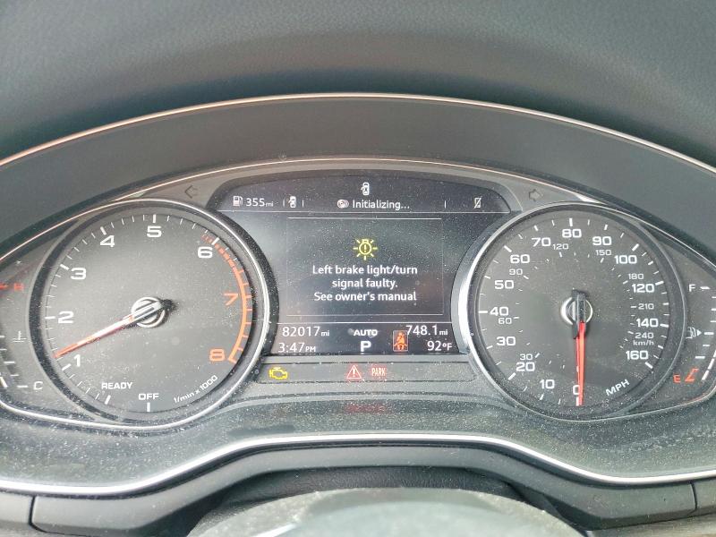 Photo 9 from auction – 2019 AUDI A4 with VIN WAUGMAF42KN013614
