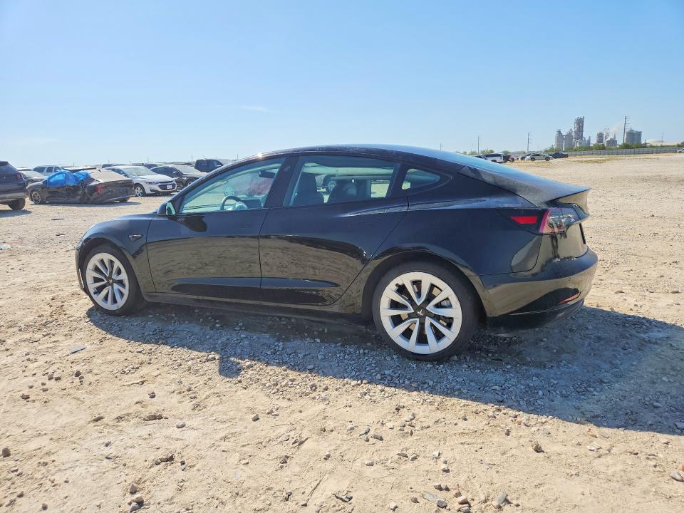 Photo 2 from auction – 2022 TESLA MODEL 3 with VIN 5YJ3E1EA8NF372443