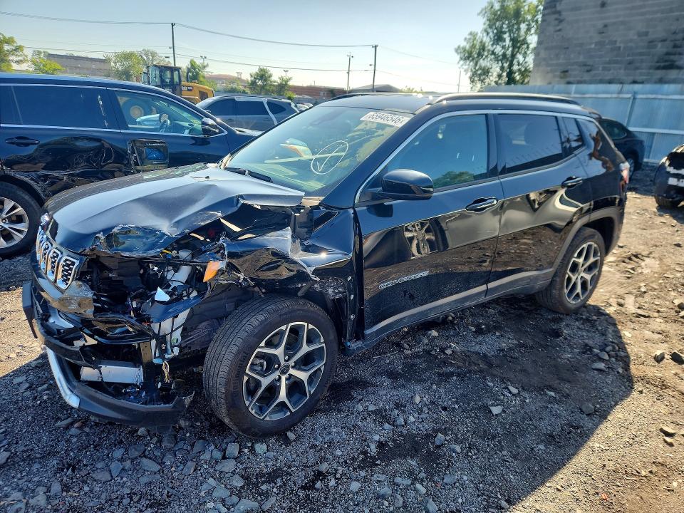JEEP COMPASS 2025 with VIN 3C4NJDCN3ST549425 - Photo from auction