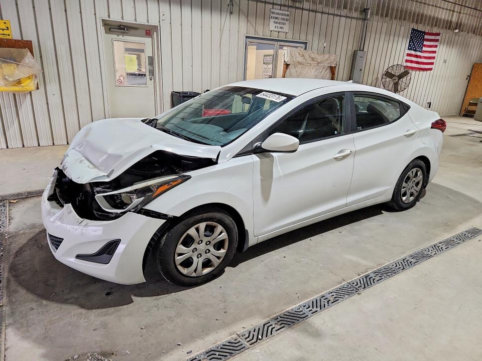 HYUNDAI ELANTRA 2016 with VIN 5NPDH4AE1GH693623 - Photo from auction