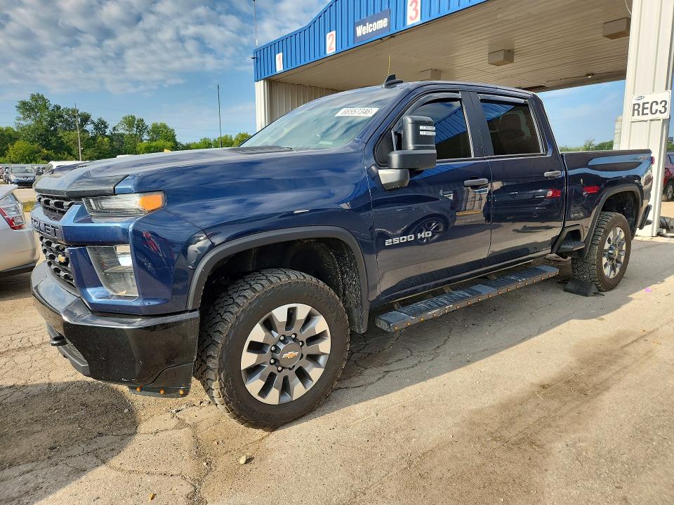 CHEVROLET SILVERADO 2022 с VIN 1GC4YME7XNF146594 - Снимка от търг