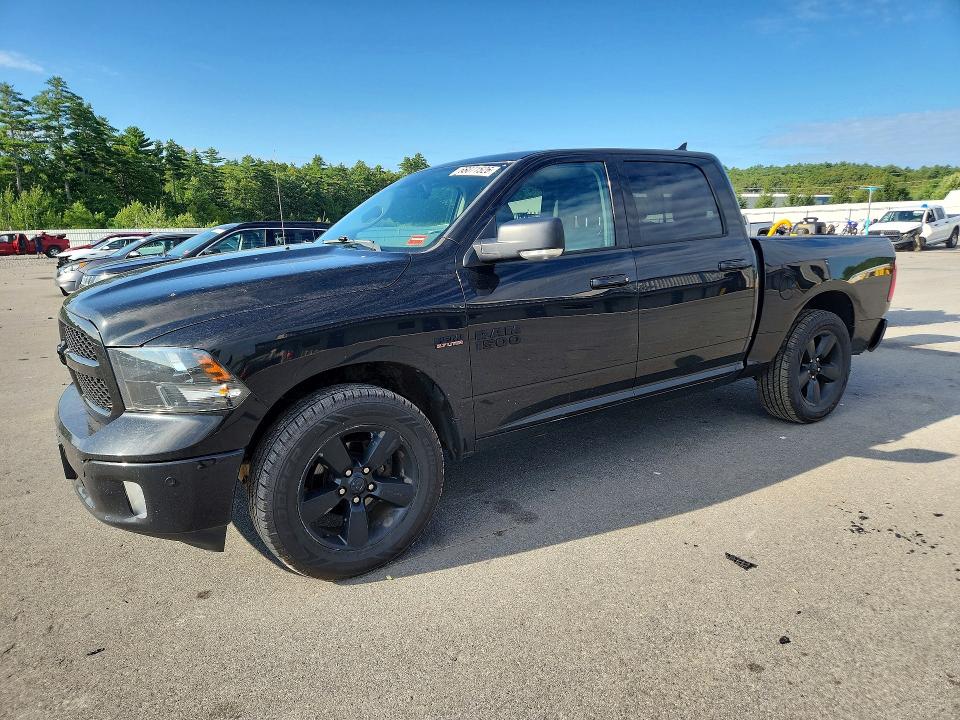 RAM 1500 2018 with VIN 1C6RR7LT3JS155991 - Photo from auction