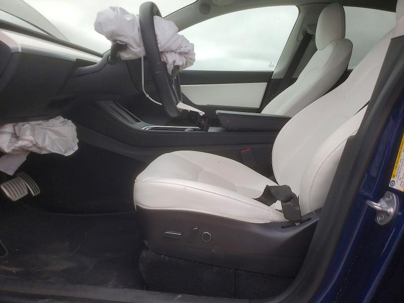 Photo 7 from auction – 2022 TESLA MODEL Y with VIN 7SAYGDEF3NF365609