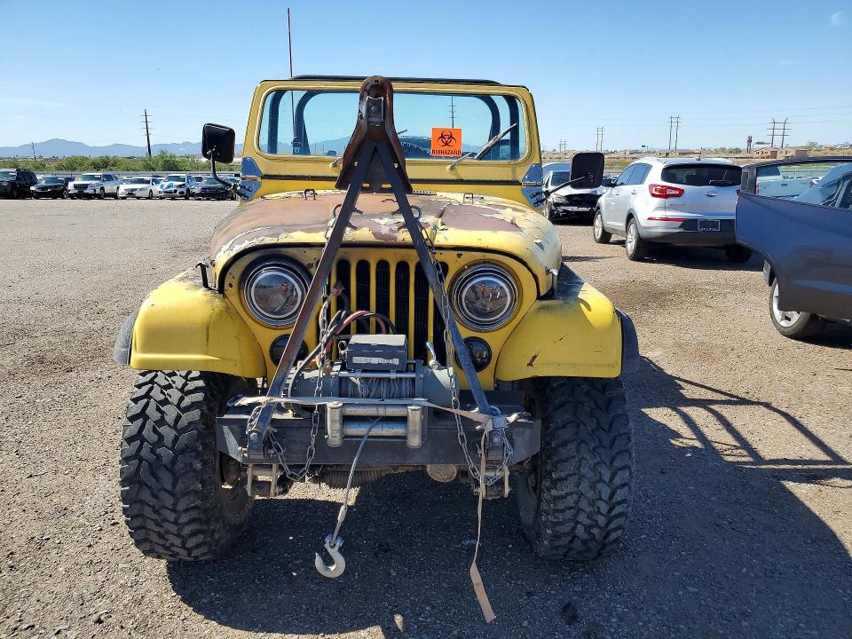 Photo 5 from auction – 1980 JEEP CJ7 with VIN J0M93AB035650