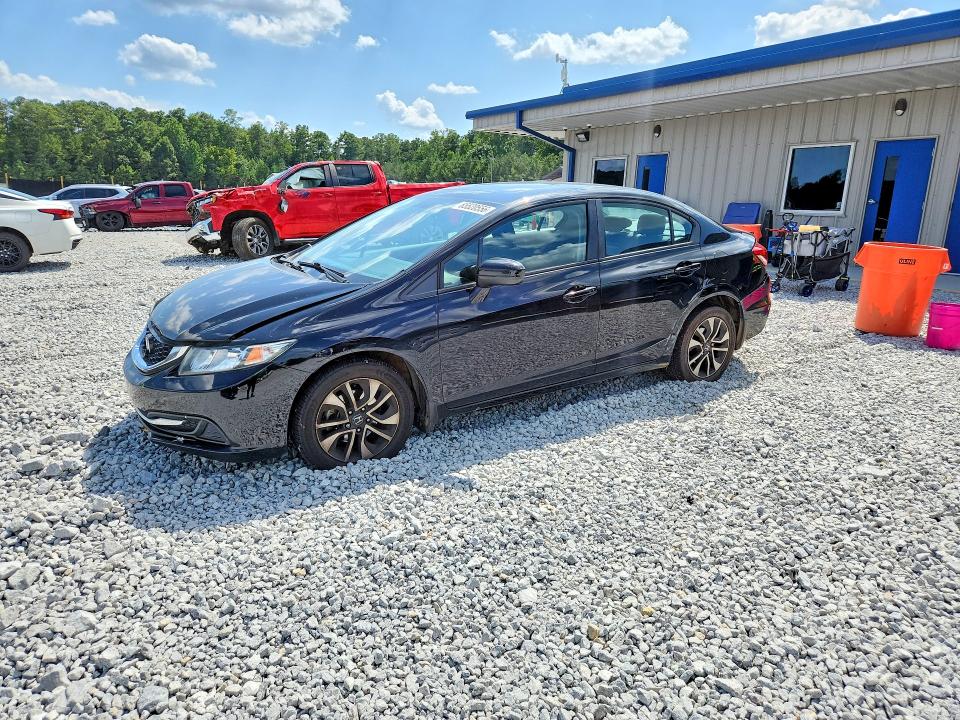 HONDA CIVIC 2015 with VIN 19XFB2F85FE071630 - Photo from auction