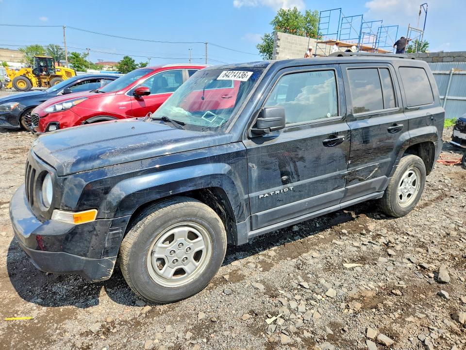 Photo 1 from auction – 2017 JEEP PATRIOT with VIN 1C4NJPBB3HD132782