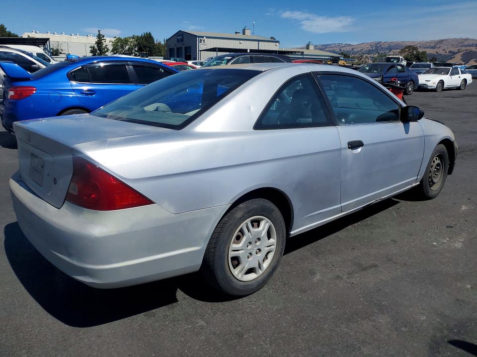 Photo 3 from auction – 2001 HONDA CIVIC with VIN 1HGEM225X1L000460