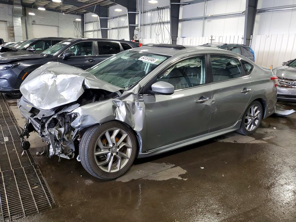 NISSAN SENTRA 2013 with VIN 3N1AB7AP5DL617974 - Photo from auction