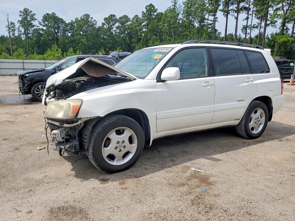 Photo 1 from auction – 2006 TOYOTA HIGHLANDER with VIN JTEEP21A360161497