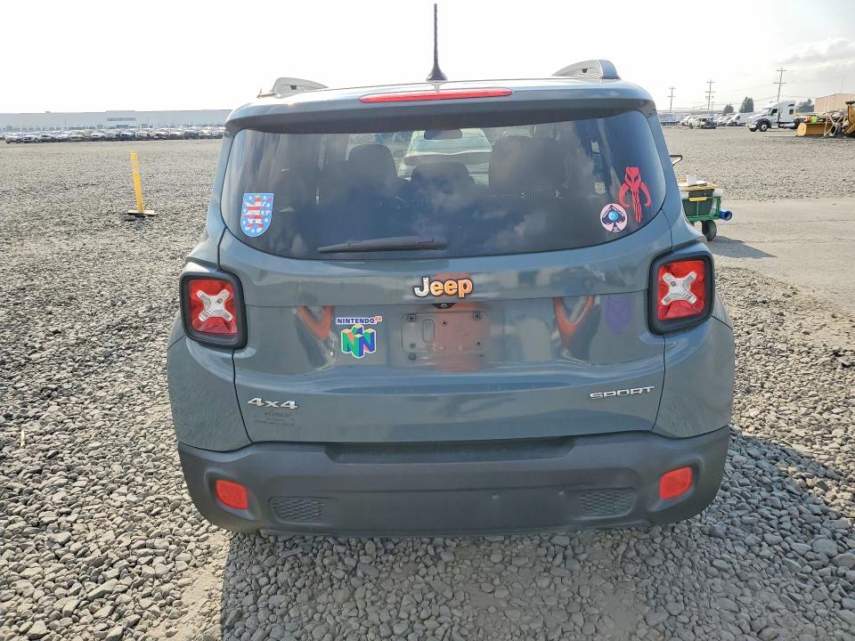 Photo 6 from auction – 2017 JEEP RENEGADE with VIN ZACCJBABXHPG38543