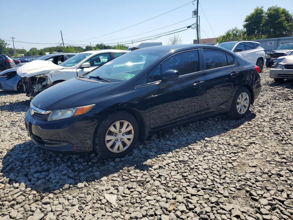 HONDA CIVIC 2012 with VIN 19XFB2F53CE357168 - Photo from auction