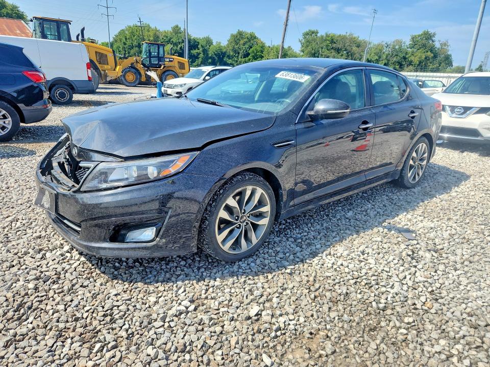 KIA OPTIMA 2014 with VIN 5XXGR4A77EG296373 - Photo from auction