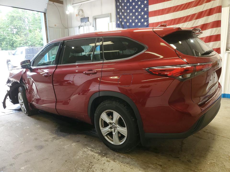 Photo 2 from auction – 2020 TOYOTA HIGHLANDER with VIN 5TDBBRCH5LS005298
