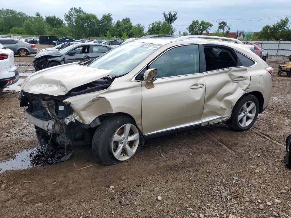 LEXUS RX 2012 with VIN 2T2BK1BA4CC132831 - Photo from auction