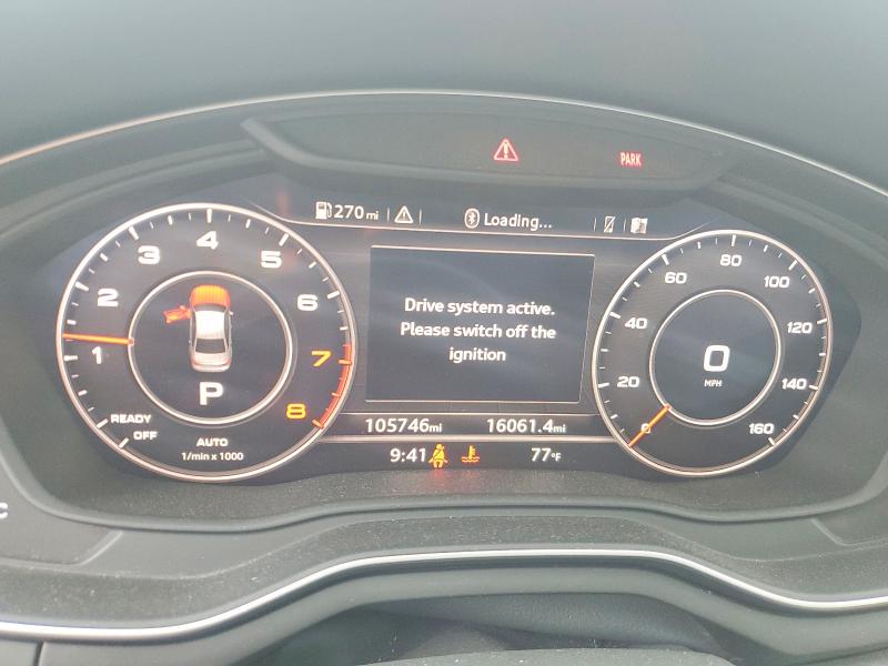 Photo 9 from auction – 2018 AUDI A4 with VIN WAUENAF47JN008573