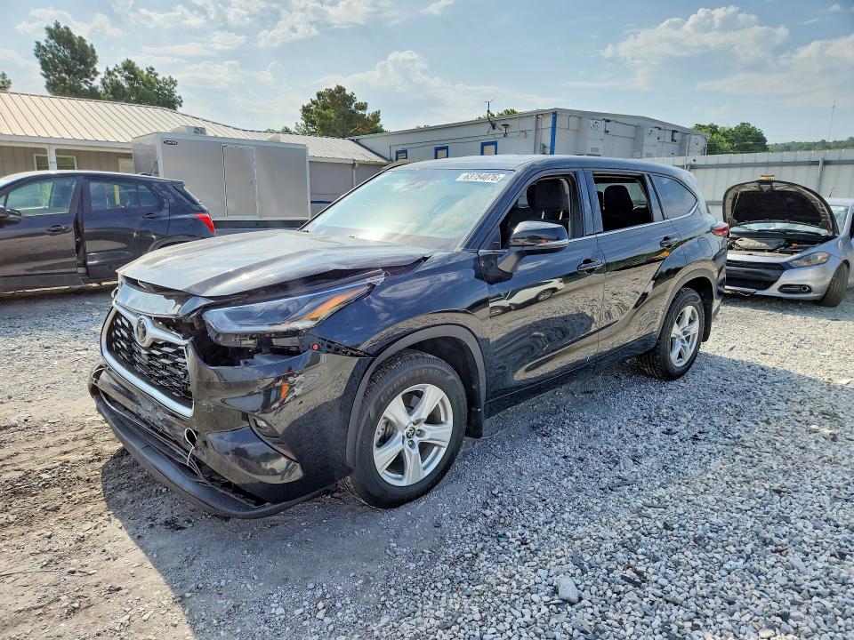 TOYOTA HIGHLANDER 2021 with VIN 5TDBZRBH7MS123528 - Photo from auction