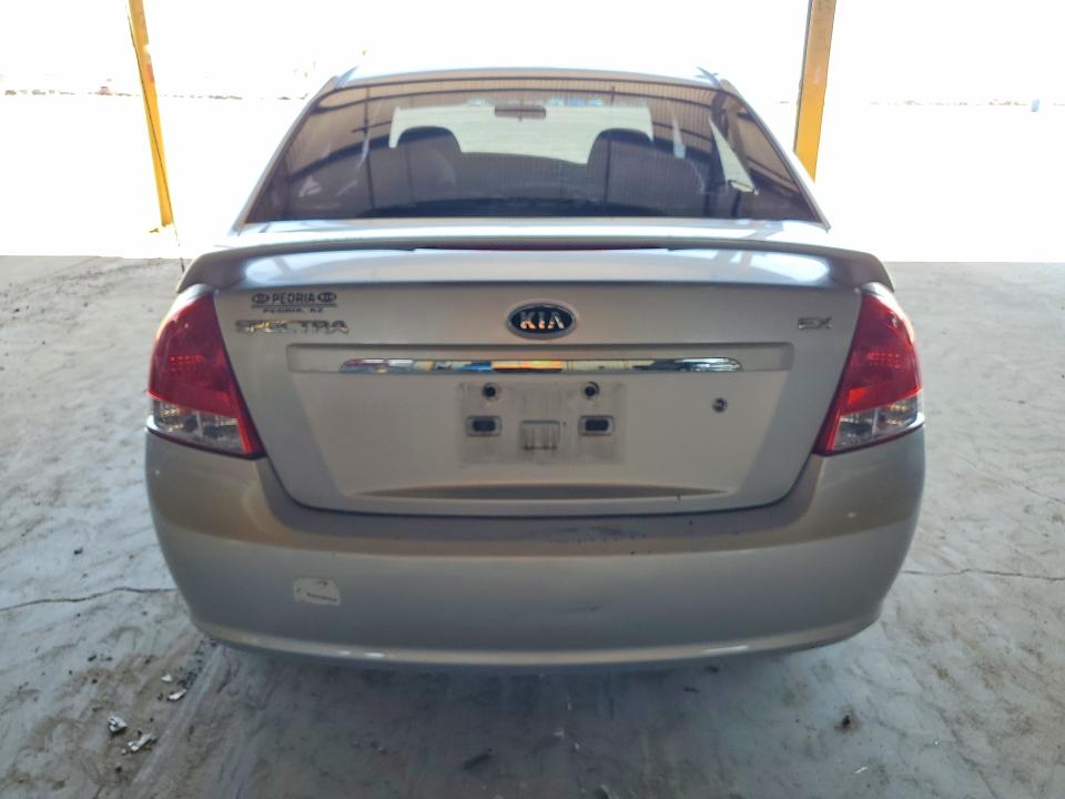 Photo 6 from auction – 2009 KIA SPECTRA with VIN KNAFE222395590276