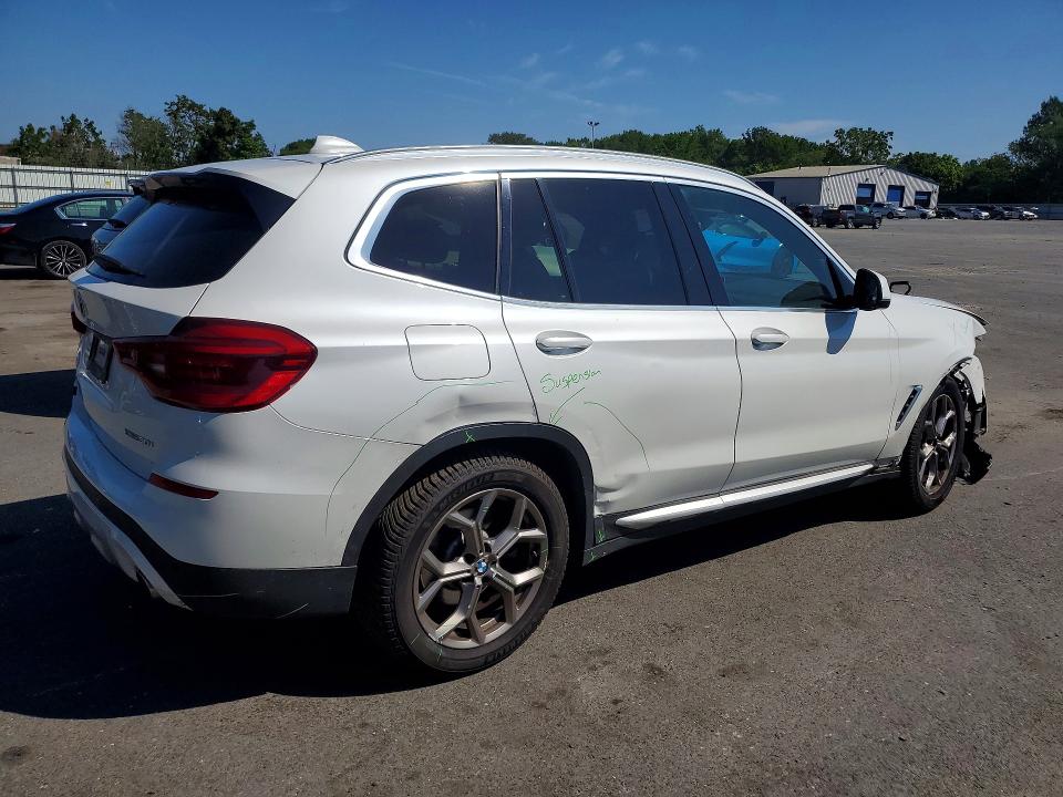 Photo 3 from auction – 2021 BMW X3 with VIN 5UXTY5C03M9H38201
