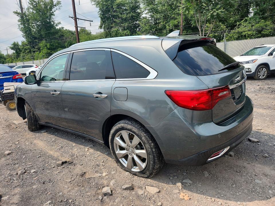 Photo 2 from auction – 2014 ACURA MDX with VIN 5FRYD4H89EB048046
