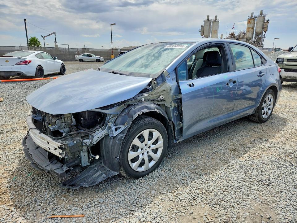 TOYOTA COROLLA 2022 with VIN 5YFEPMAE9NP298046 - Photo from auction