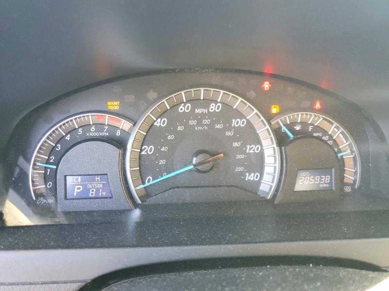 Photo 9 from auction – 2012 TOYOTA CAMRY with VIN 4T1BF1FK7CU122644