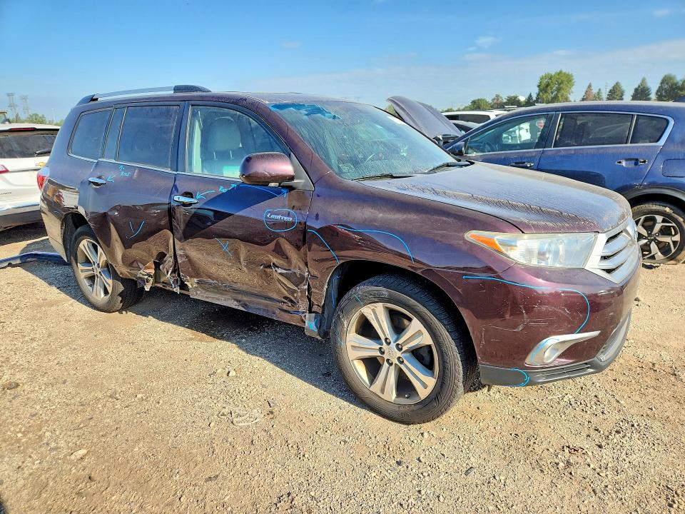 Photo 4 from auction – 2012 TOYOTA HIGHLANDER with VIN 5TDDK3EH2CS154545