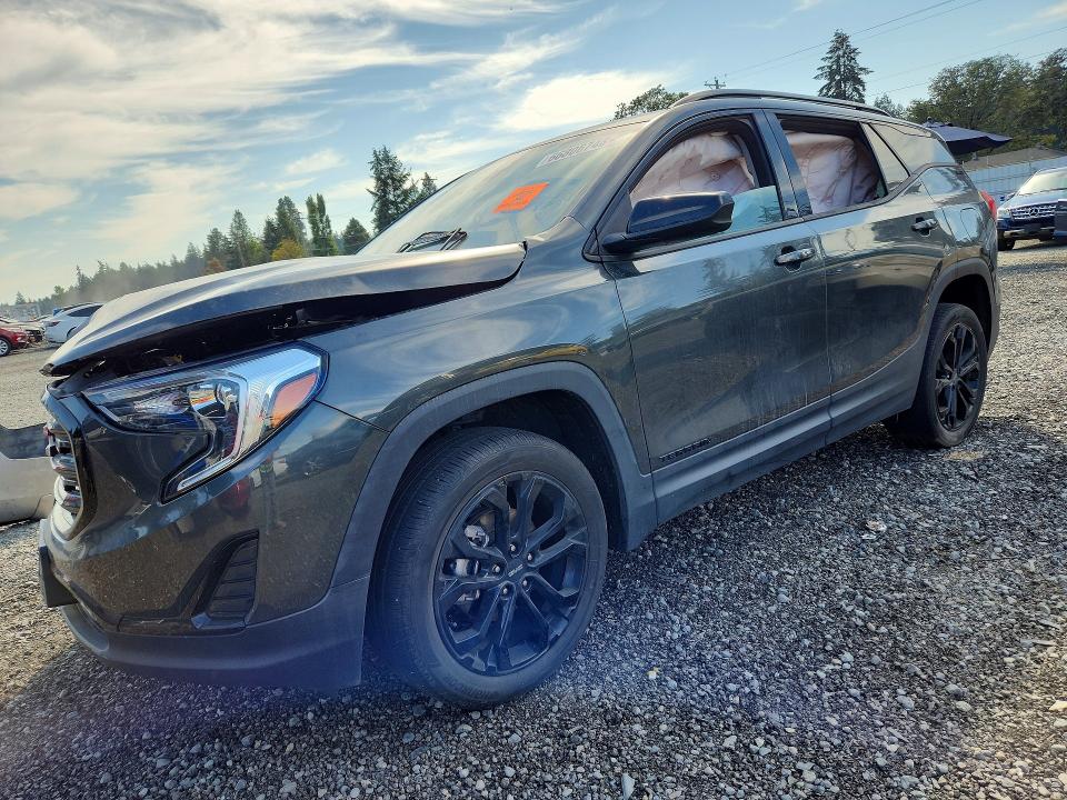 GMC TERRAIN 2021 с VIN 3GKALTEV3ML332030 - Снимка от търг