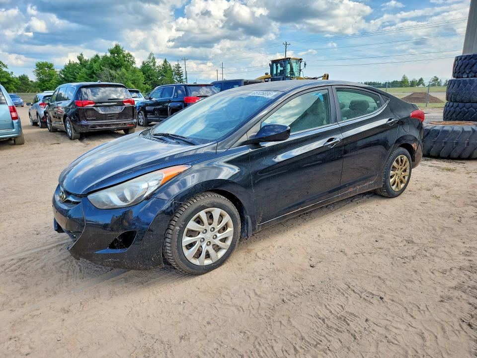 HYUNDAI ELANTRA 2012 with VIN KMHDH4AE2CU315306 - Photo from auction