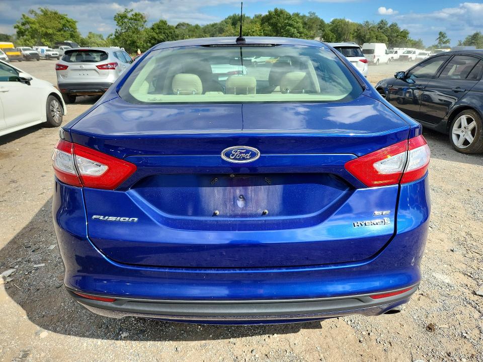 Photo 6 from auction – 2015 FORD FUSION with VIN 3FA6P0LU9FR275322