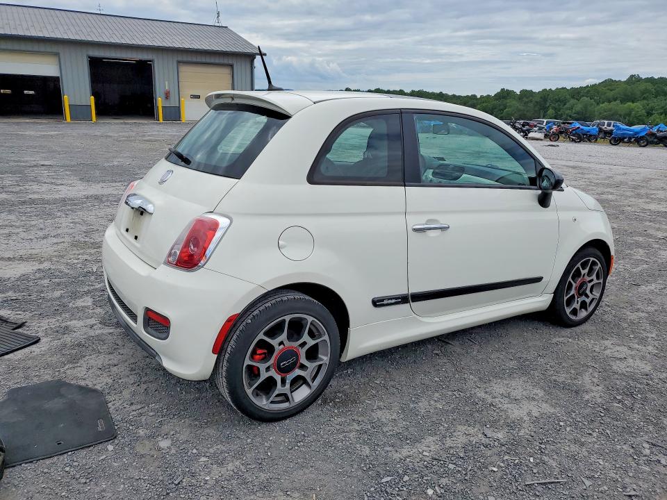 Photo 3 from auction – 2012 FIAT 500 with VIN 3C3CFFBR2CT370369