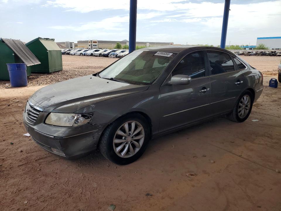 HYUNDAI AZERA 2007 with VIN KMHFC46F27A190405 - Photo from auction