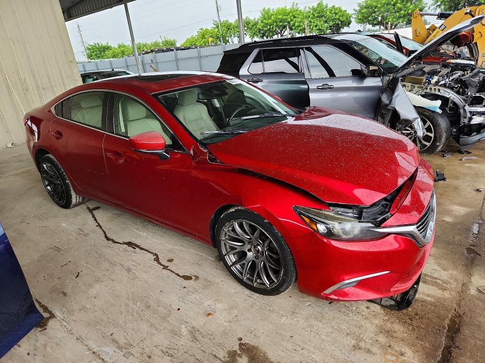Photo 4 from auction – 2017 MAZDA 6 with VIN JM1GL1V56H1128751