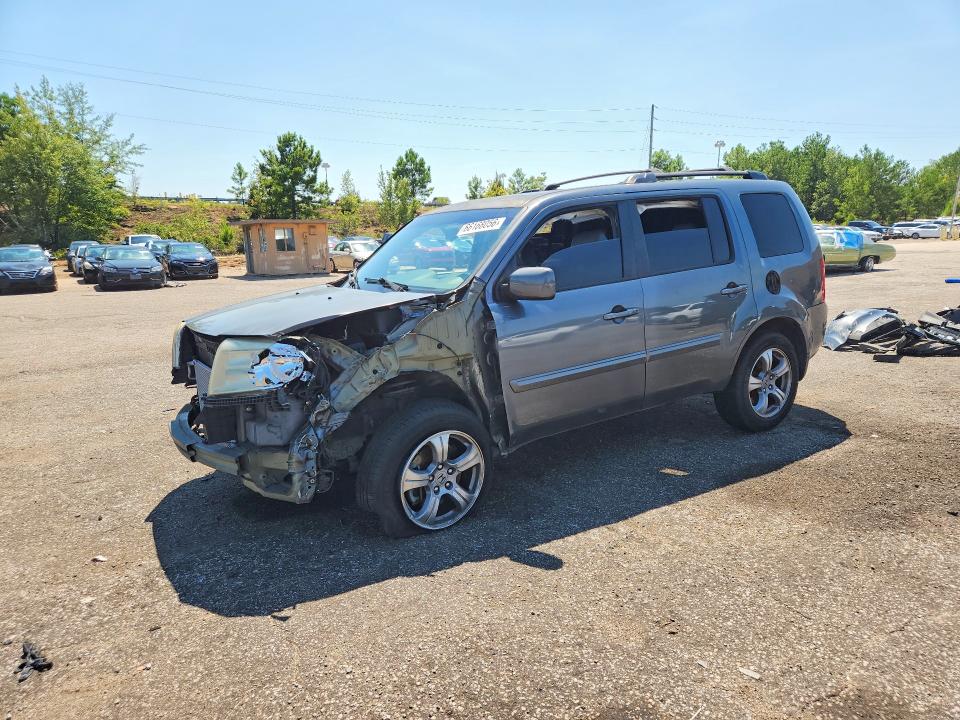 HONDA PILOT 2013 with VIN 5FNYF3H59DB001416 - Photo from auction