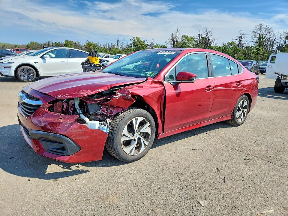 SUBARU LEGACY 2022 with VIN 4S3BWAC6XN3015642 - Photo from auction
