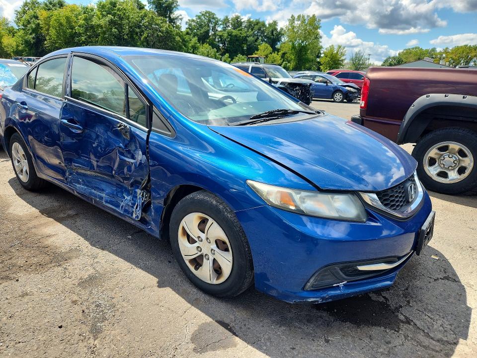 Photo 4 from auction – 2013 HONDA CIVIC with VIN 2HGFB2F58DH577414