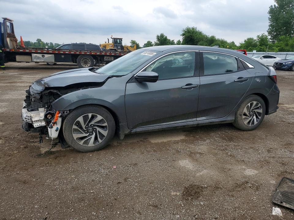 Photo 1 from auction – 2019 HONDA CIVIC with VIN SHHFK7H33KU304132