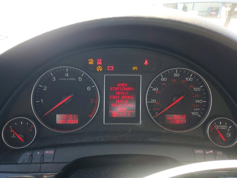 Zdjęcie 9 z aukcji – 2005 AUDI A4 z VIN WAULC68E95A022200