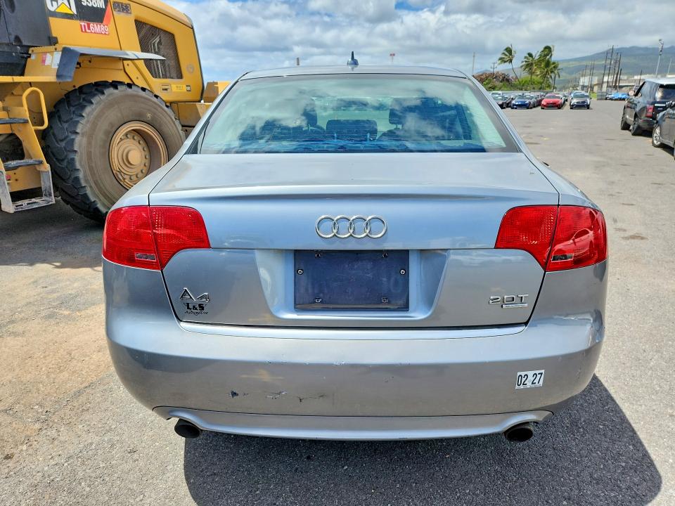 Photo 6 from auction – 2008 AUDI A4 with VIN WAUDF78E08A142182