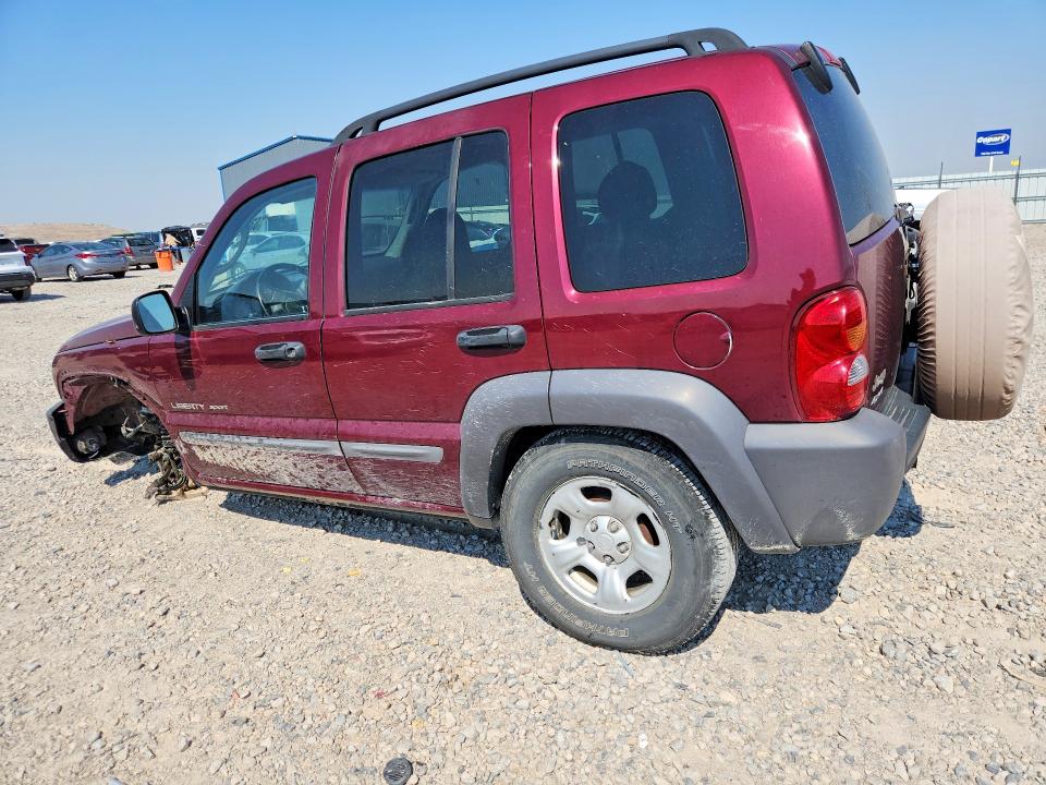 Photo 2 from auction – 2002 JEEP LIBERTY with VIN 1J4GL48K12W296207