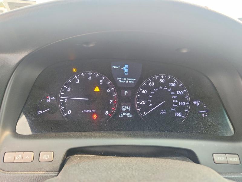 Photo 9 from auction – 2009 LEXUS LS with VIN JTHCL46F795002639
