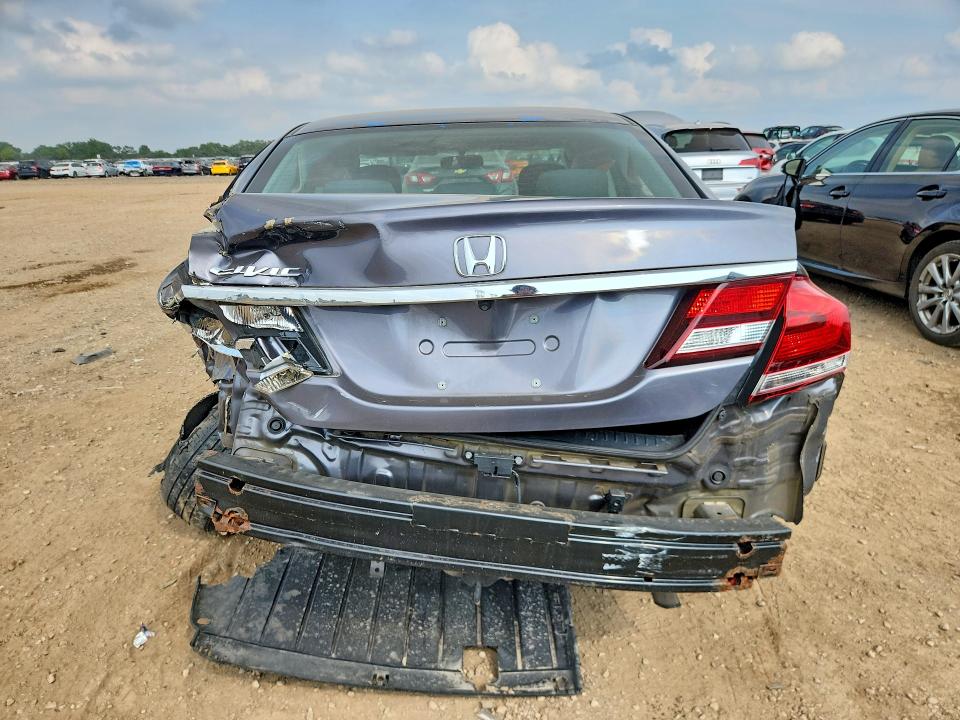 Photo 6 from auction – 2015 HONDA CIVIC with VIN 2HGFB2F87FH504404